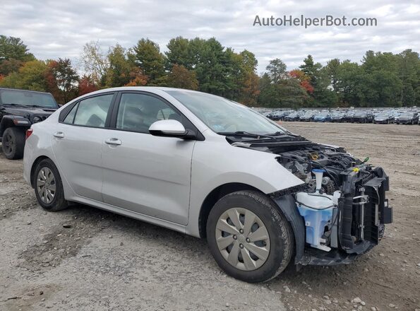 3KPA24AD7LE336635 2020 KIA RIO Silver Передня права чверть