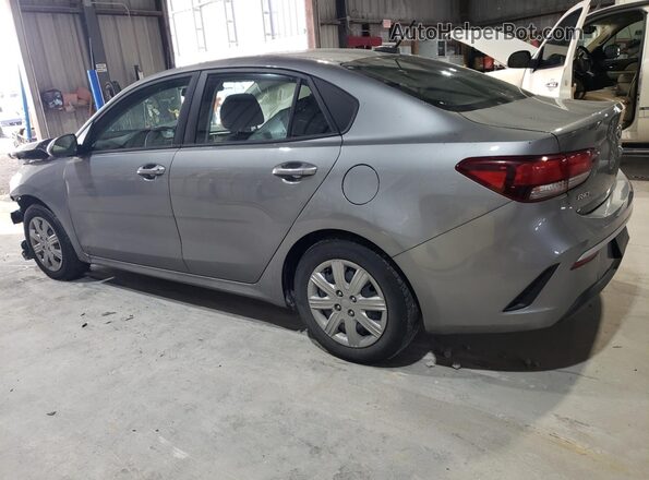 3KPA24AD7ME365862 2021 KIA RIO Gray Задня ліва чверть
