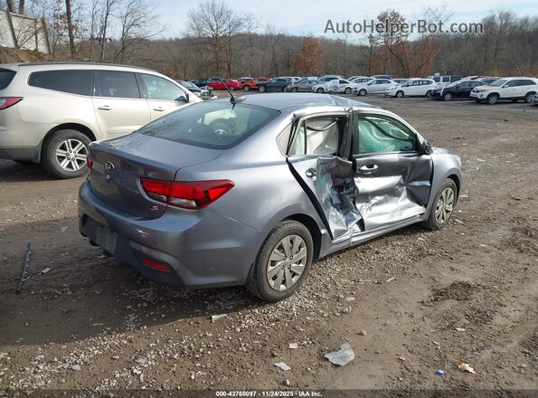 3KPA24AD8LE316880 2020 KIA RIO Gray Rear right