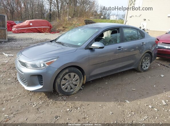 3KPA24AD8LE316880 2020 KIA RIO Gray Front left