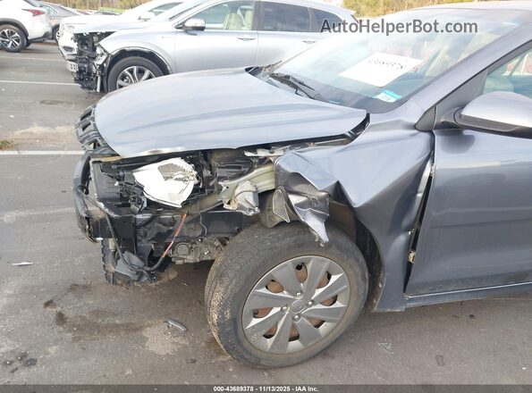 3KPA24AD9LE313003 2020 KIA RIO Gray Front view
