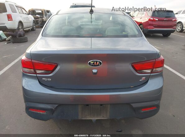 3KPA24AD9LE313003 2020 KIA RIO Gray 