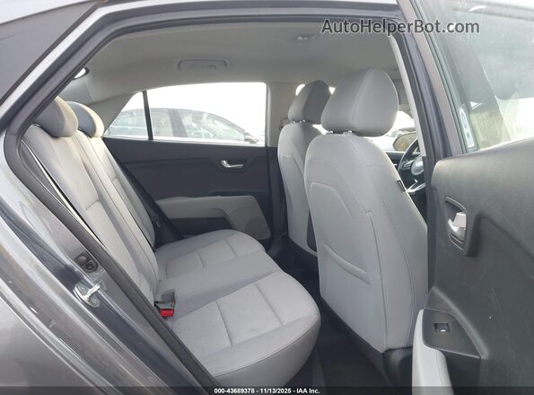 3KPA24AD9LE313003 2020 KIA RIO Gray VIN sticker view