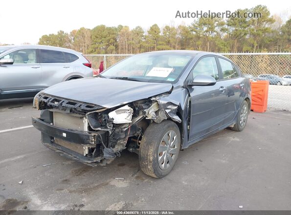 3KPA24AD9LE313003 2020 KIA RIO Gray Front left
