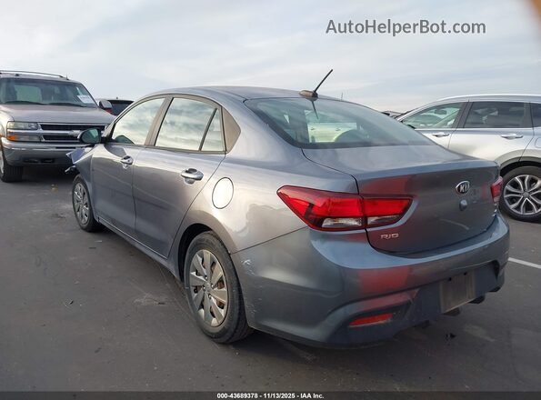 3KPA24AD9LE313003 2020 KIA RIO Gray Rear left