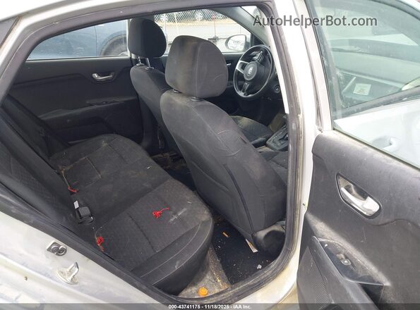 3KPA24ADXLE296602 2020 KIA RIO Silver VIN կոդի պիտակի տեսք