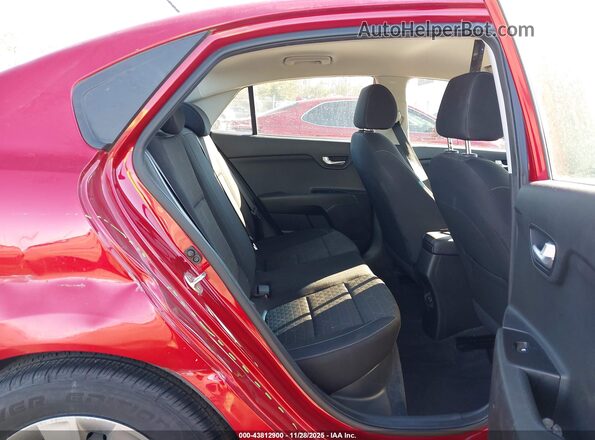 3KPA24ADXLE359231 2020 KIA RIO Red Widok naklejki z numerem VIN