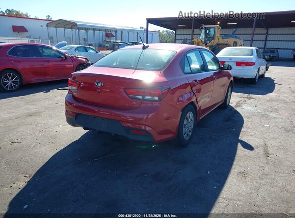 3KPA24ADXLE359231 2020 KIA RIO Red Tył prawy