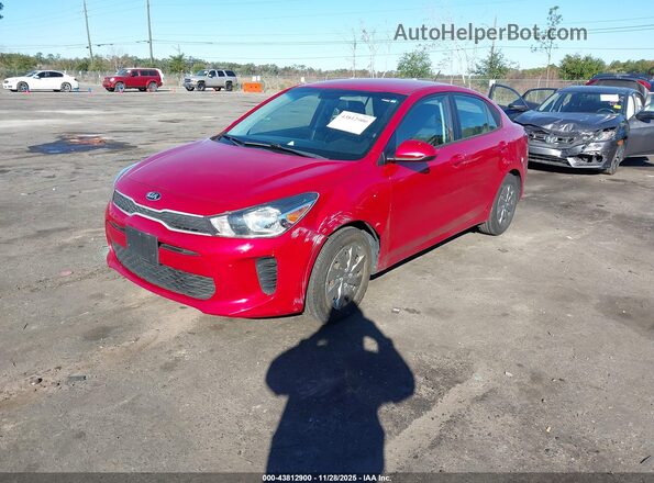 3KPA24ADXLE359231 2020 KIA RIO Red Przód lewy