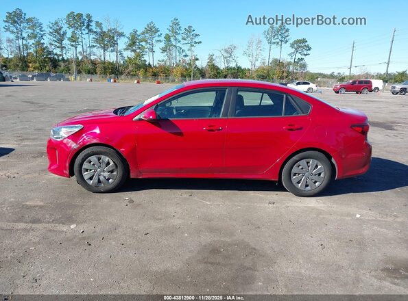 3KPA24ADXLE359231 2020 KIA RIO Red Widok wnętrza 360 stopni
