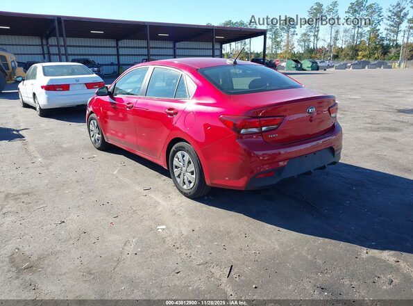 3KPA24ADXLE359231 2020 KIA RIO Red Tył lewy