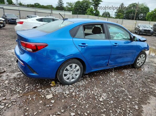 3KPA24ADXNE452589 2022 KIA RIO Blue 