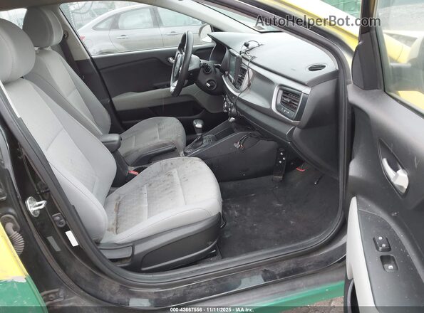 3KPA25AB2KE179485 2019 KIA RIO 5-DOOR Yellow Widok wnętrza z przodu