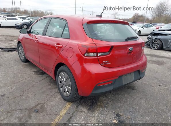 3KPA25AD4LE337537 2020 KIA RIO 5-DOOR Red Rear left