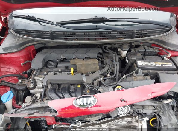 3KPA25AD4LE337537 2020 KIA RIO 5-DOOR Red Rear view