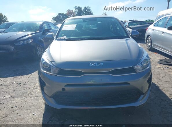 3KPA25AD4PE541194 2023 KIA RIO 5-DOOR Silver Вид щитка приладів