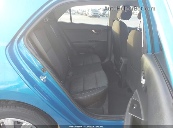 3KPA25AD5PE580103 2023 KIA RIO 5-DOOR Blue Widok naklejki z numerem VIN