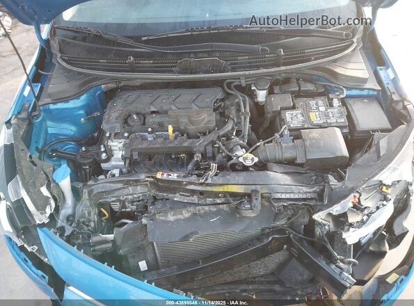 3KPA25AD5PE580103 2023 KIA RIO 5-DOOR Blue Widok z tyłu