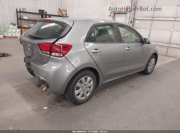 3KPA25AD7ME424284 2021 KIA RIO 5-DOOR Серый Задняя правая четверть