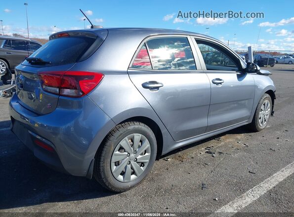 3KPA25AD8LE316559 2020 KIA RIO 5-DOOR Gray Հետևի աջ