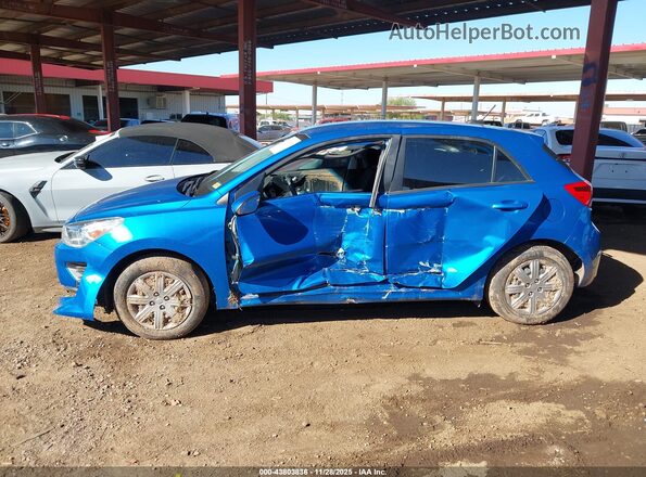 3KPA25AD8ME368002 2021 KIA RIO 5-DOOR Blue 