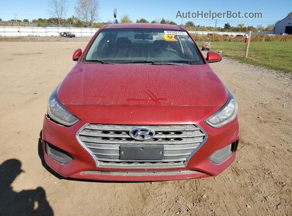 3KPC24A34JE017884 2018 HYUNDAI ACCENT Red 