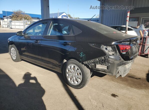 3KPC24A60ME128950 2021 HYUNDAI ACCENT Black უკანა მარცხენა