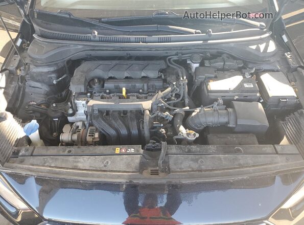 3KPC24A60ME128950 2021 HYUNDAI ACCENT Black უკანა სალონის ხედი