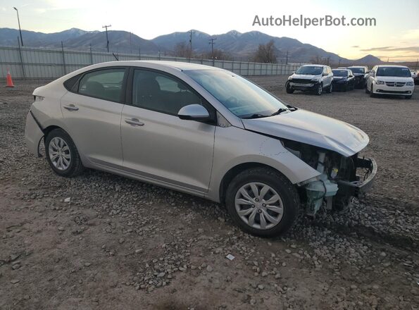 3KPC24A60ME131475 2021 HYUNDAI ACCENT Silver Front right