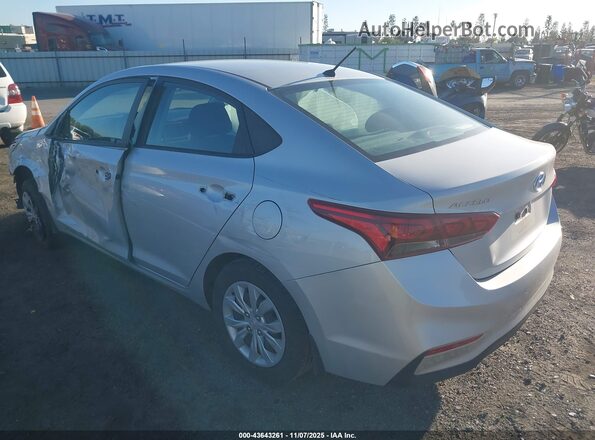 3KPC24A60ME144629 2021 HYUNDAI ACCENT Silver Tył lewy