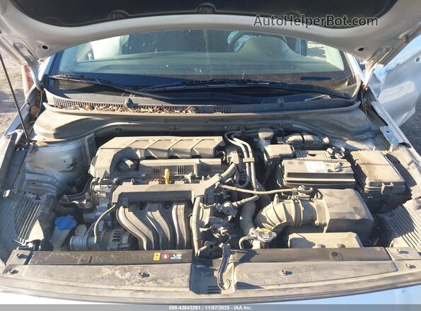 3KPC24A60ME144629 2021 HYUNDAI ACCENT Silver Widok z tyłu