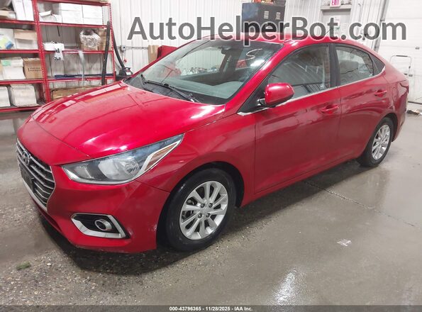 3KPC24A61LE114053 2020 HYUNDAI ACCENT Red Передня ліва чверть