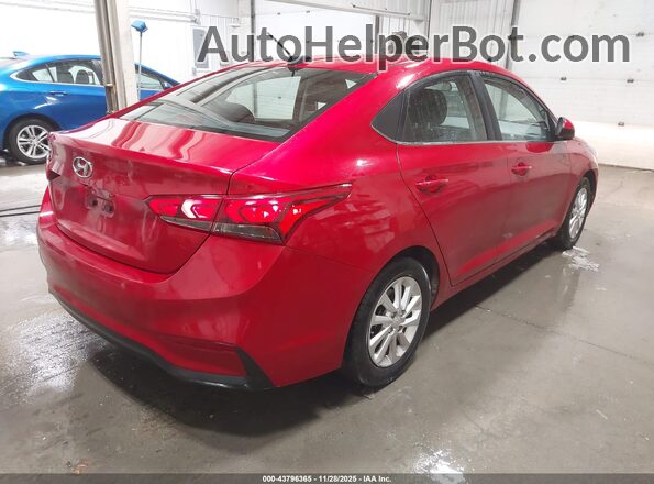 3KPC24A61LE114053 2020 HYUNDAI ACCENT Red Задня права чверть