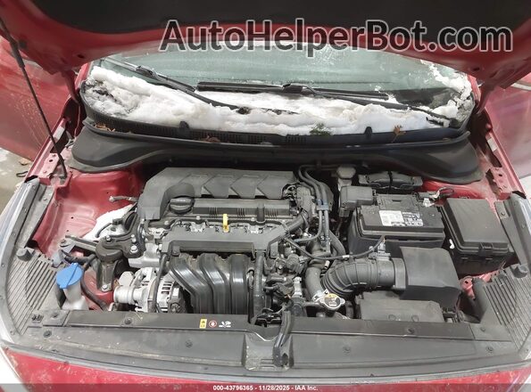 3KPC24A61LE114053 2020 HYUNDAI ACCENT Red Вид ззаду