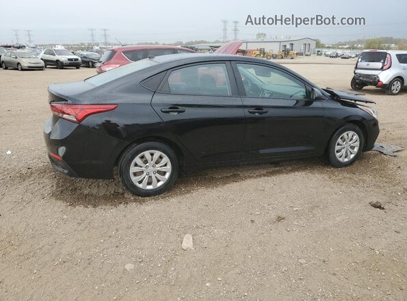 3KPC24A61ME142422 2021 HYUNDAI ACCENT Black Tył prawy
