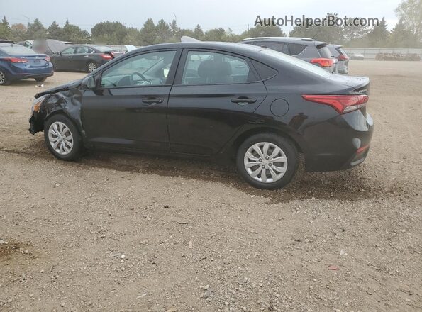 3KPC24A61ME142422 2021 HYUNDAI ACCENT Black Tył lewy