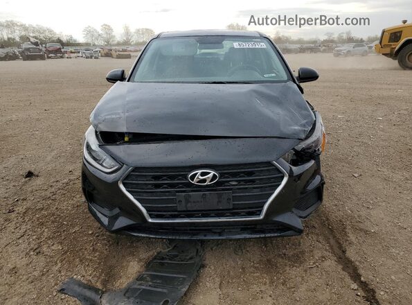 3KPC24A61ME142422 2021 HYUNDAI ACCENT Black Widok z przodu