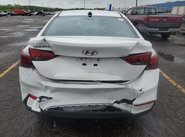 3KPC24A61ME146390 2021 HYUNDAI ACCENT White Rear view