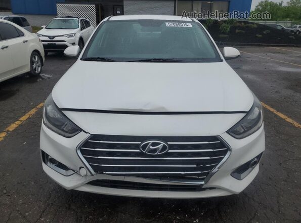 3KPC24A61ME146390 2021 HYUNDAI ACCENT White Front view
