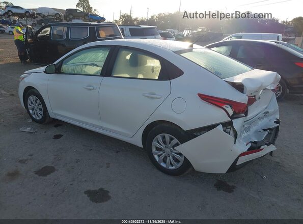 3KPC24A62LE104079 2020 HYUNDAI ACCENT White Rear left