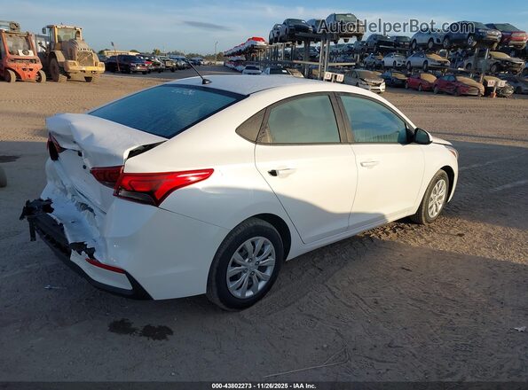 3KPC24A62LE104079 2020 HYUNDAI ACCENT White Rear right