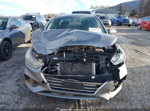 3KPC24A62ME137701 2021 HYUNDAI ACCENT Silver Vista interior trasera