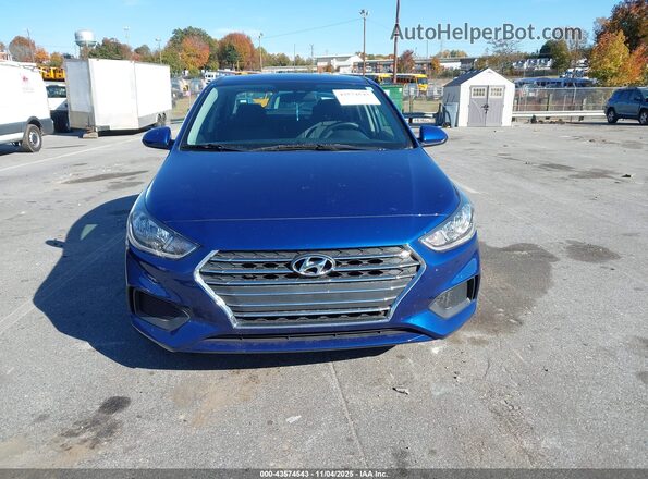 3KPC24A62NE165287 2022 HYUNDAI ACCENT Blue Widok wnętrza z tyłu