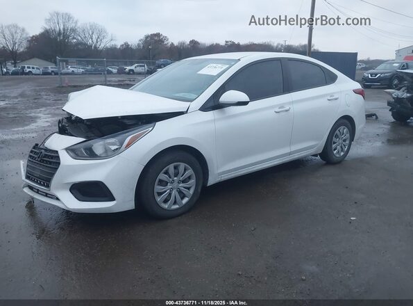 3KPC24A62NE183403 2022 HYUNDAI ACCENT White Передня ліва чверть