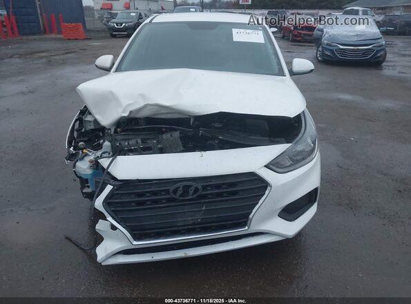 3KPC24A62NE183403 2022 HYUNDAI ACCENT White Вид спереду