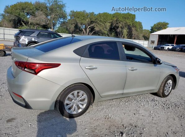 3KPC24A63LE113616 2020 HYUNDAI ACCENT Silver Rear right