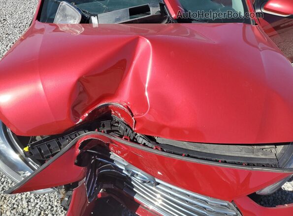 3KPC24A63NE159174 2022 HYUNDAI ACCENT Красный Вид задней части салона