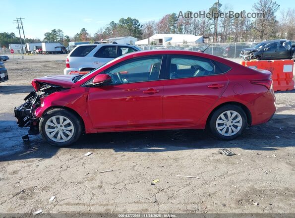 3KPC24A63NE171969 2022 HYUNDAI ACCENT Red 