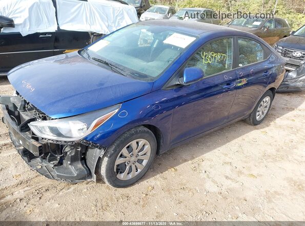 3KPC24A63NE186102 2022 HYUNDAI ACCENT Синий Передняя левая четверть
