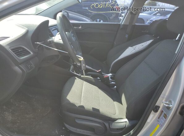 3KPC24A64LE106917 2020 HYUNDAI ACCENT Silver წინა სალონის ხედი